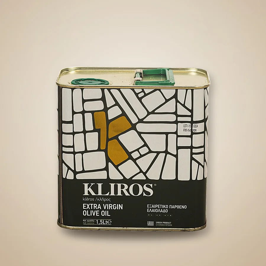 Ulei de măsline extravirgin Kliros 1,5 L (metal)