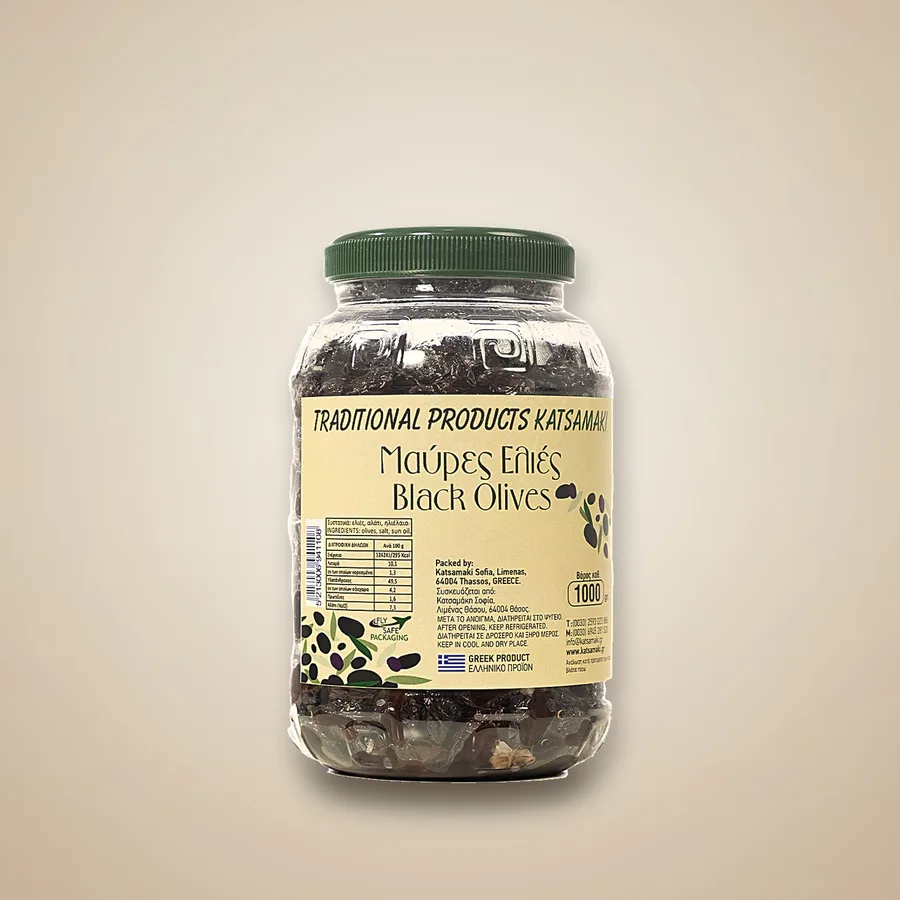 Măsline de Thásos 1 kg (PET)