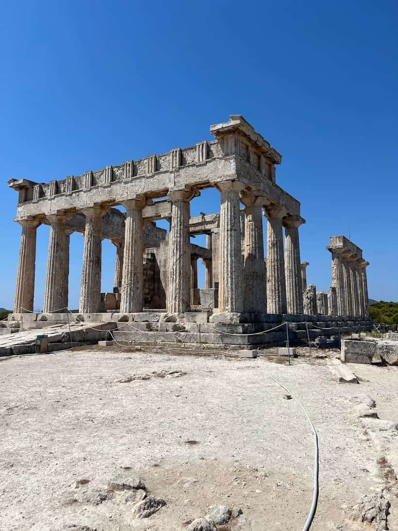 Archaeological Site Palaeochora of Aegina