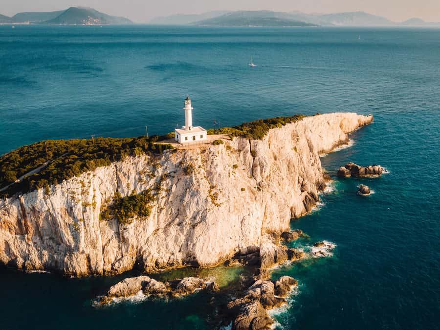 Cape Lefkatas Lighthouse