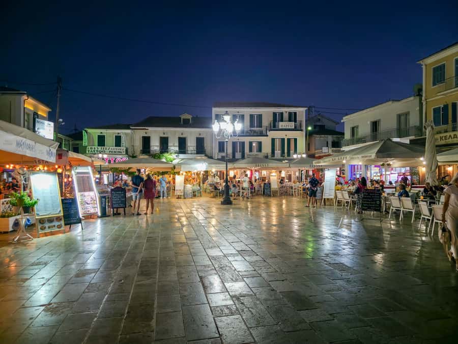 Central Square of Lefkada