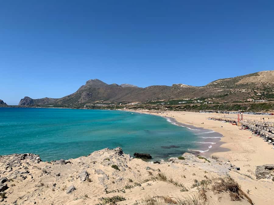 Falasarna beach