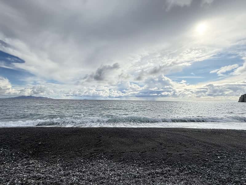 Kamari beach — 2