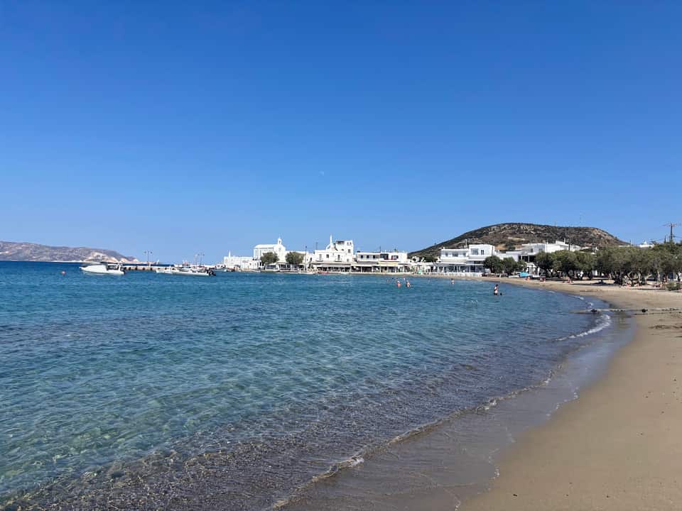 Pollonia beach, Milos