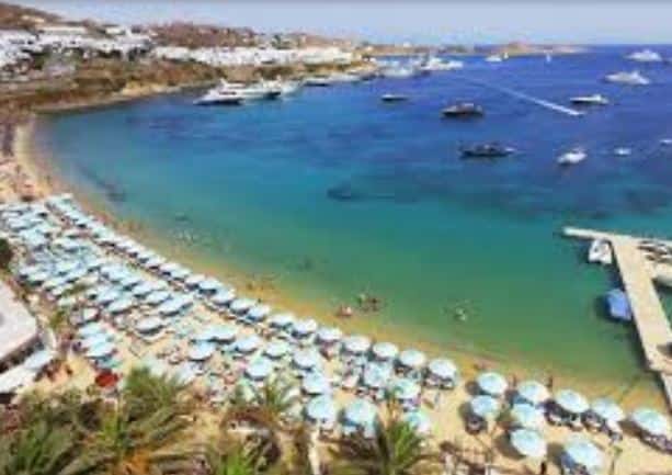 Psarou beach — 2