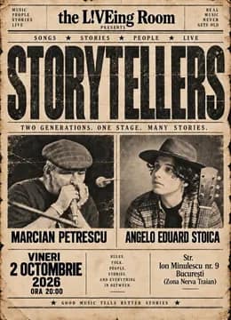 L!VEing Room #14: Marcian Petrescu - Storytellers (A Folk & Blues Tale)