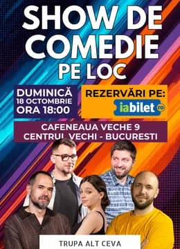 Show de comedie pe loc Alt Ceva