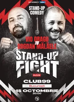 Stand-Up Fight cu Vio și Mălăele | Comedy Show la Club 99
