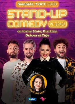 The Fool: Stand-up comedy cu Bucălae, Ioana State, Drăcea și Cîrje