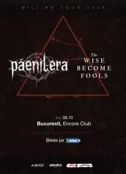 Wilting Tour 2026 — Pâenil Era și The Wise Become Fools