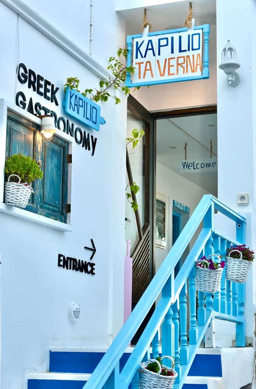 Kapilio Tavern Santorini(Rooftop✔️Seaview✔️)