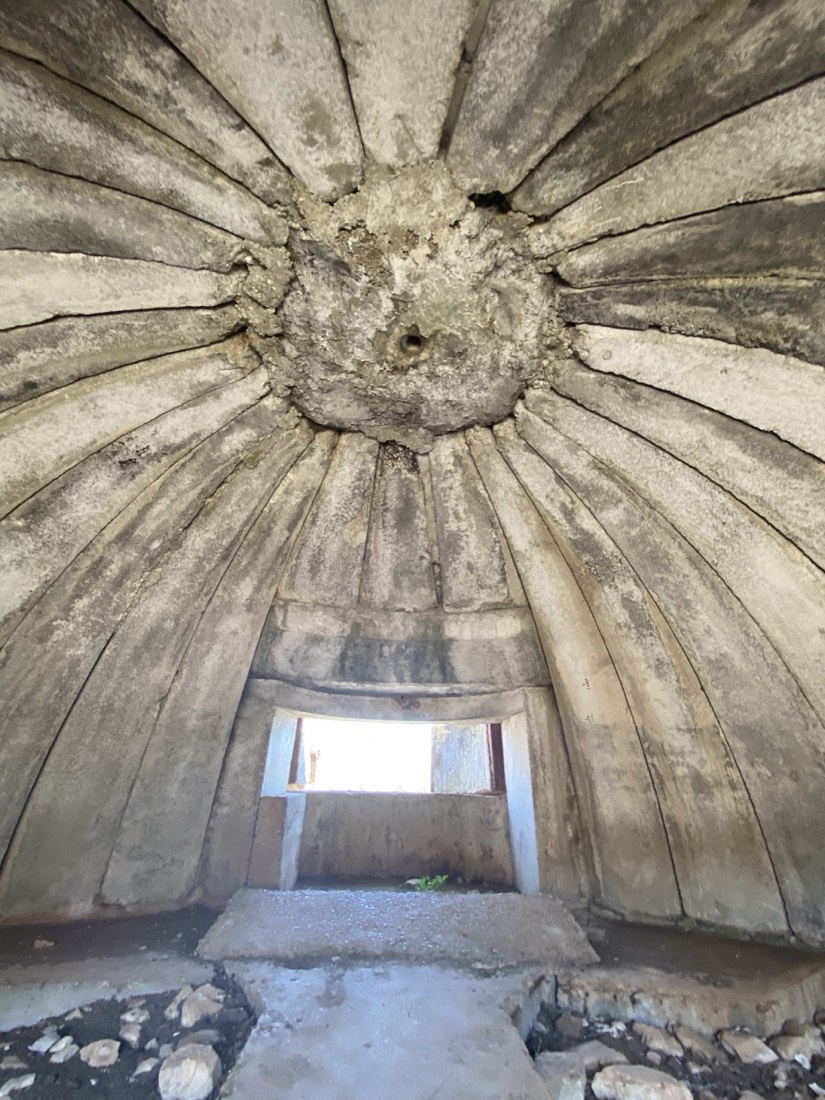 Hiking trail to the bunkers at Mt. Melesin 2
