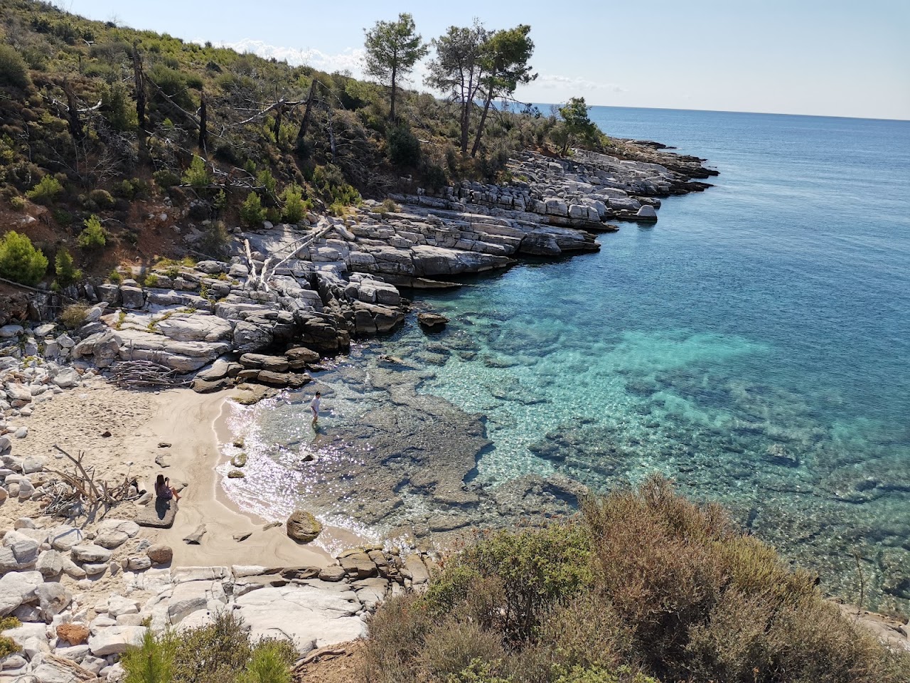 Skidia Beach, Thassos
