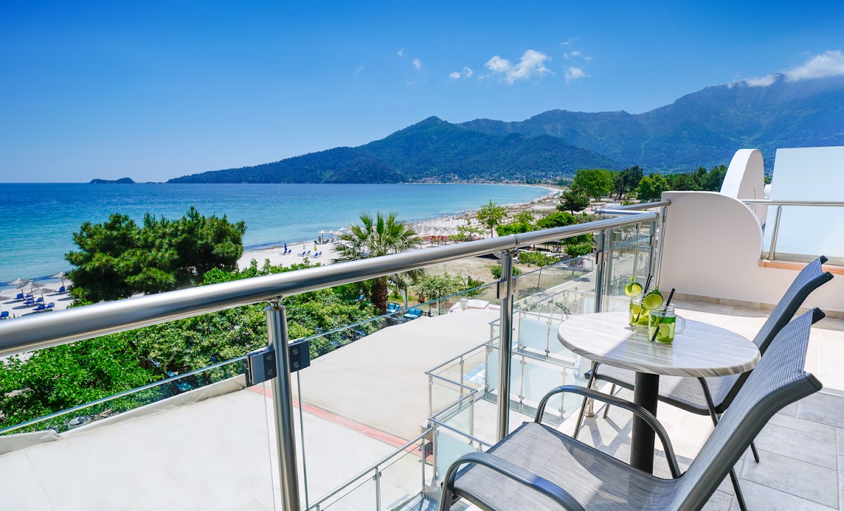 Golden Sand Hotel & Resort — cazare în Golden Beach, Thassos
