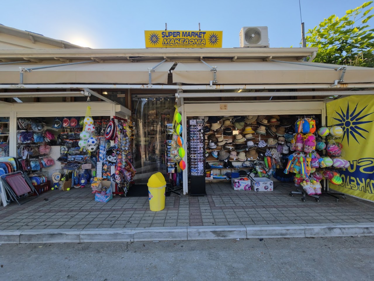 Makedonia - Golden Beach Market — Comercianți în Thassos