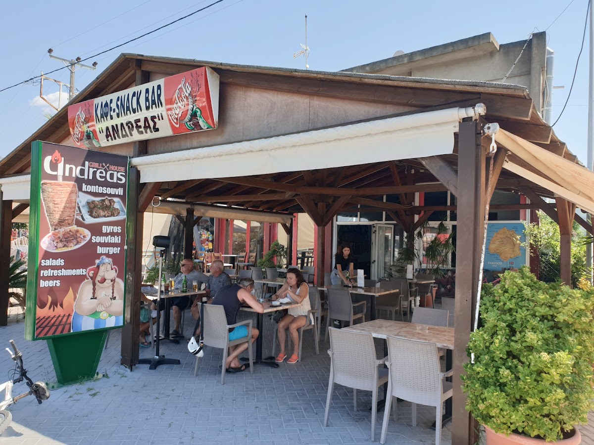 Andreas Cafe, Thassos