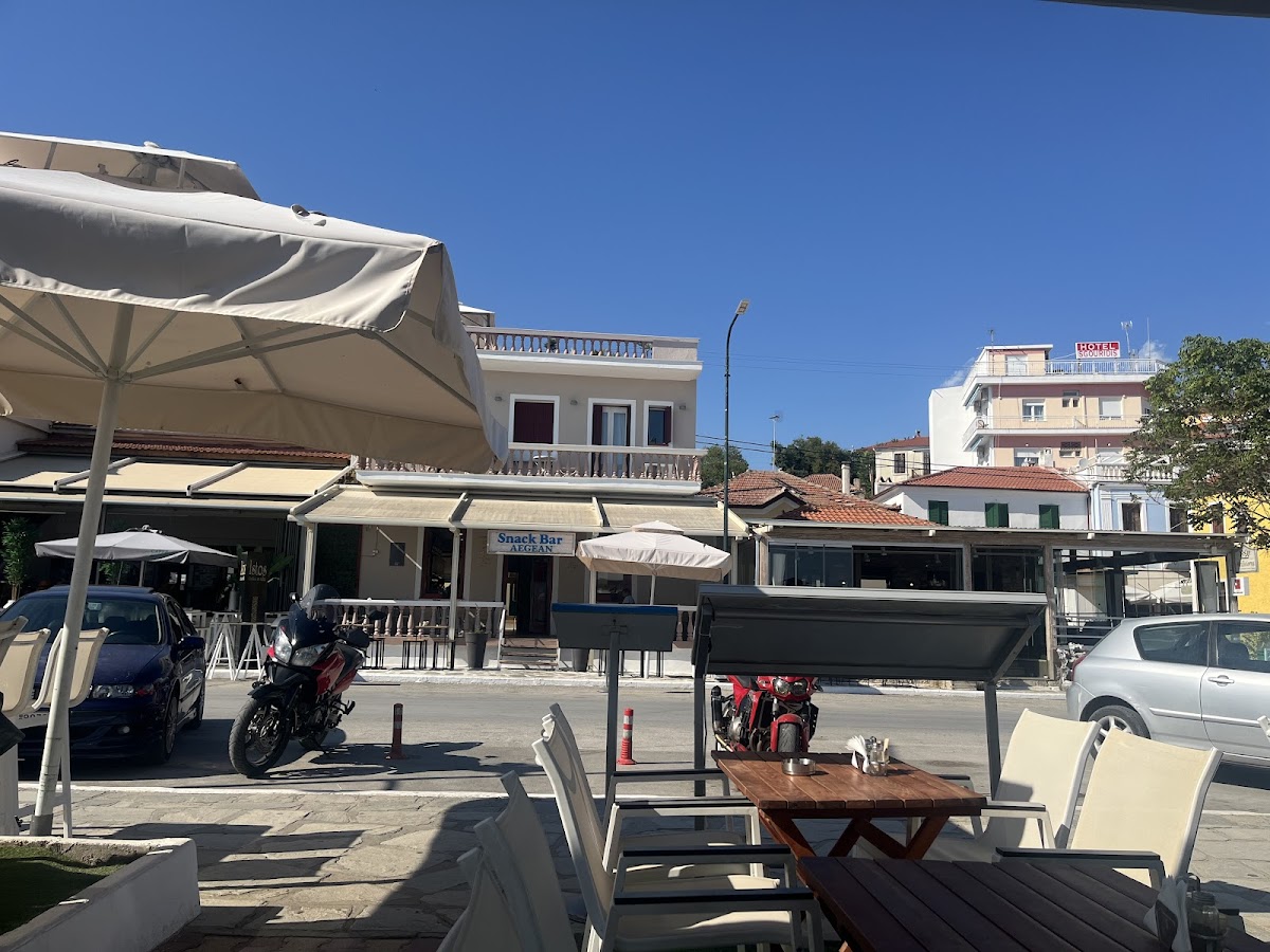 Snack Bar Aegean — tavernă în Limenaria, Thassos