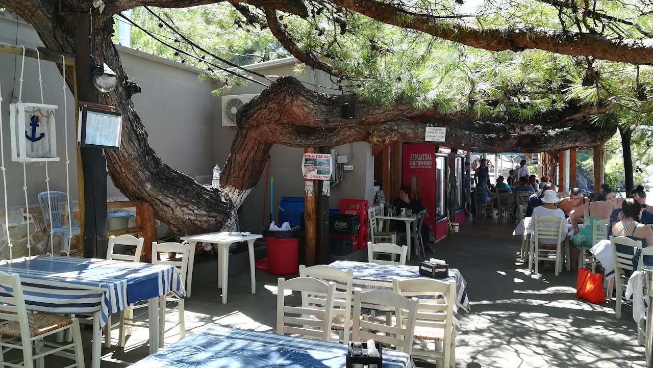 Pefkospilia Taverna — tavernă în Rachoni, Thassos