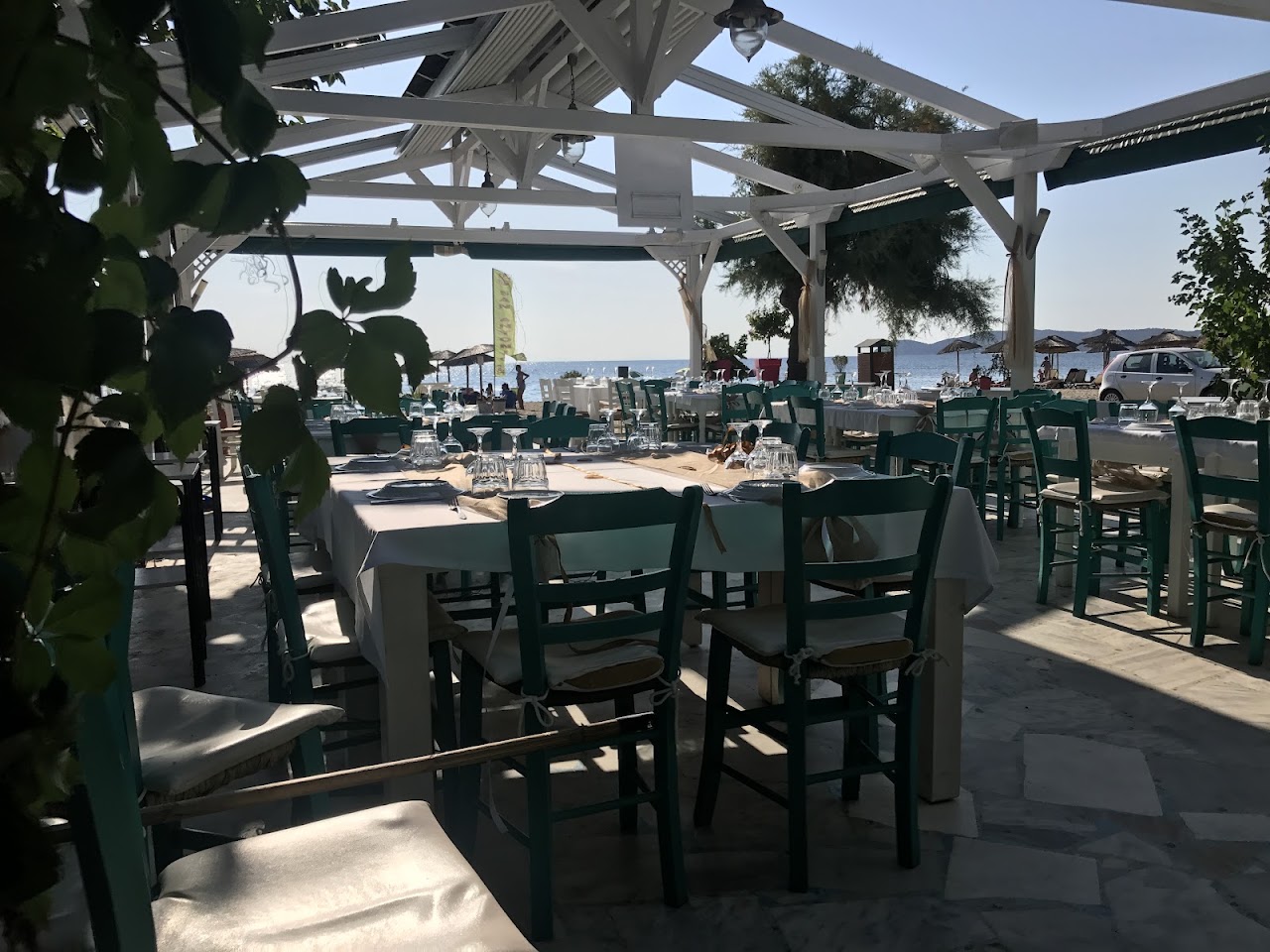 San Antonio Beach Restaurant & Bar — tavernă în Potos, Thassos