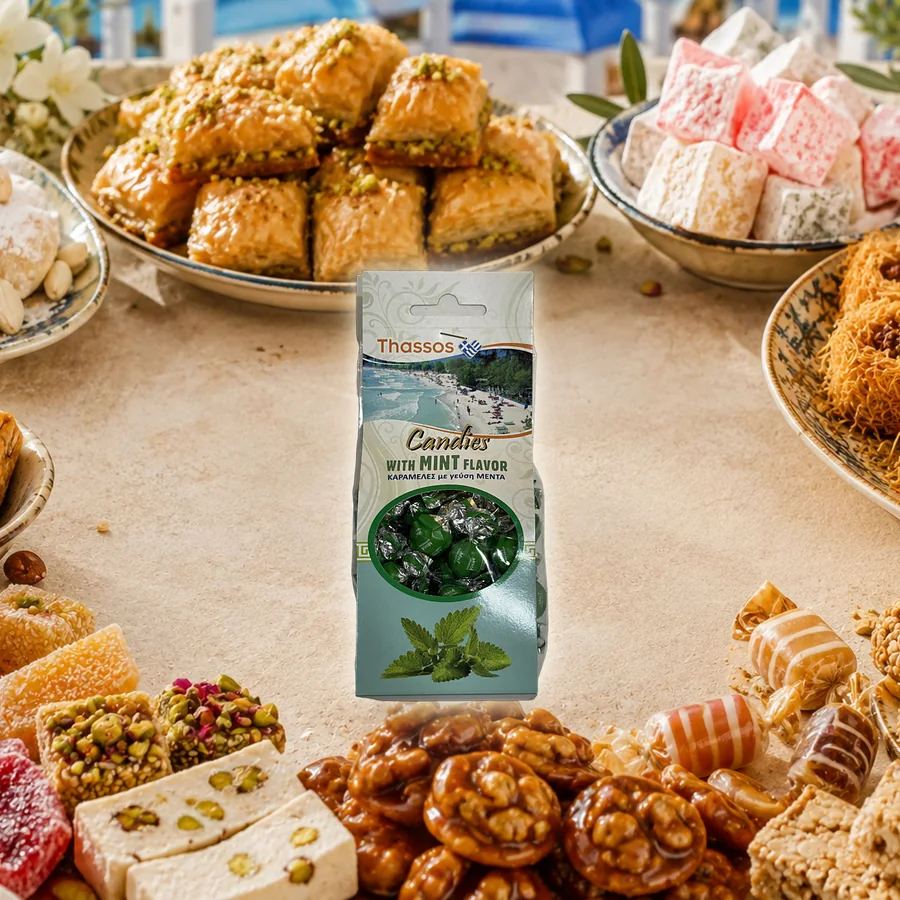 Bomboane cu mentă 200 g