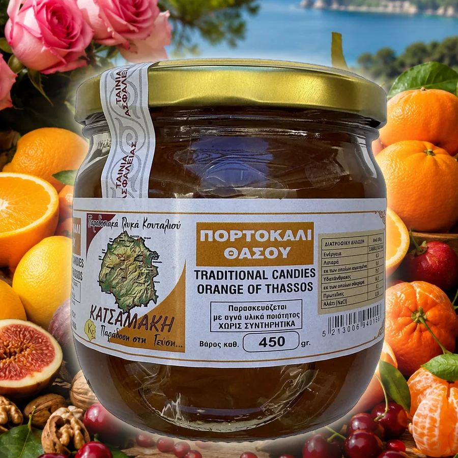 Dulceață de portocală 450 g (sticlă)
