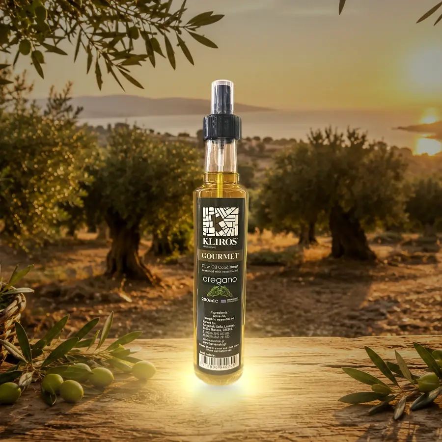 Kliros Gourmet spray 250 ml — oregano