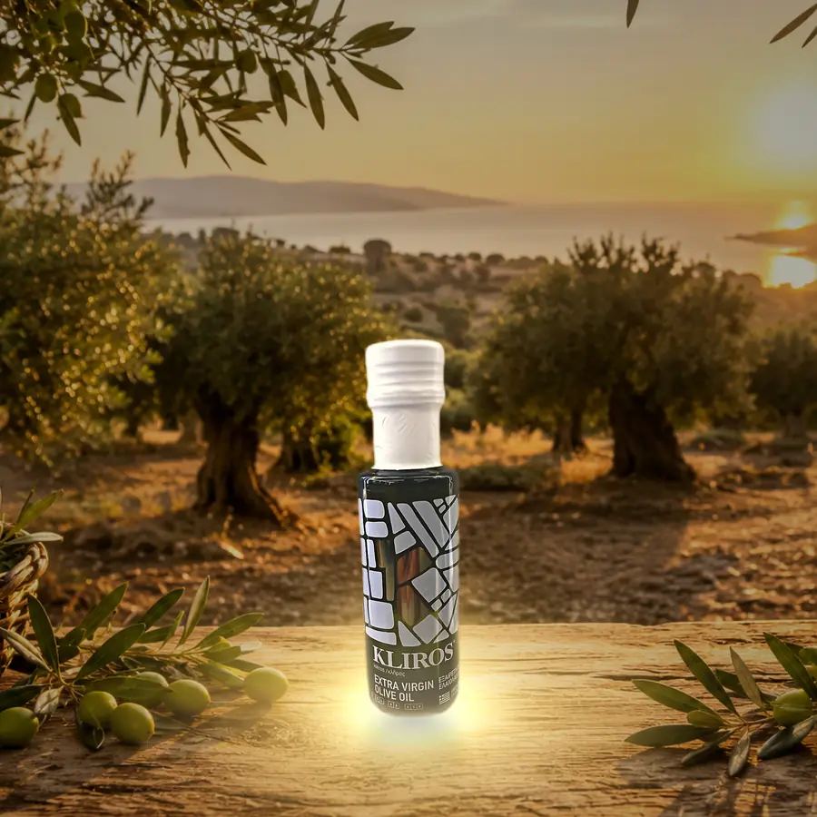 Ulei de măsline extravirgin Kliros 100 ml (sticlă)
