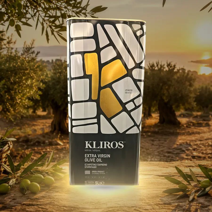 Ulei de măsline extravirgin Kliros 5 L (bidon)