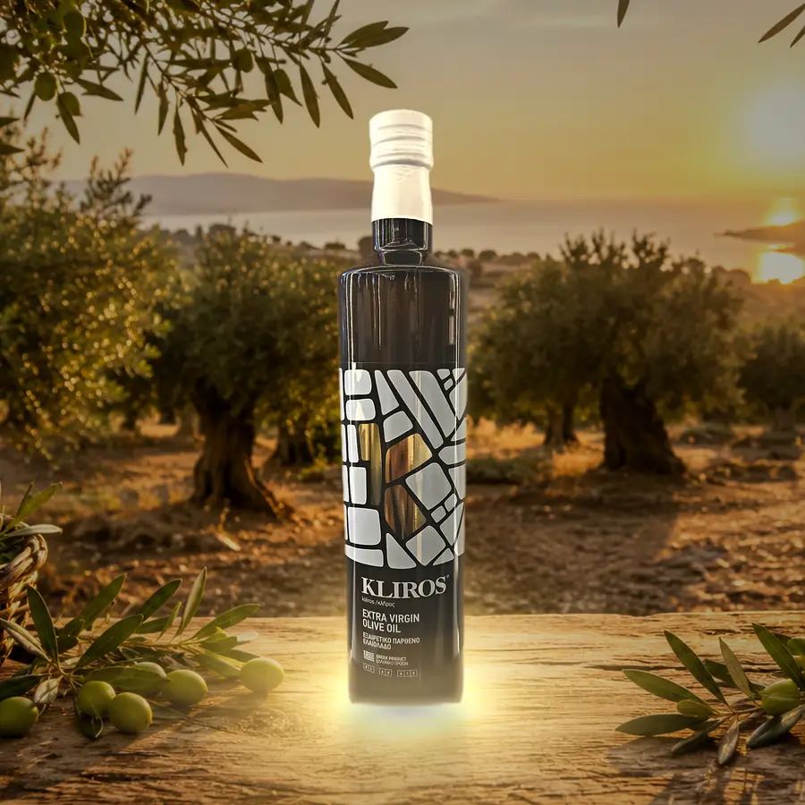 Ulei de măsline extravirgin Kliros 750 ml (sticlă)