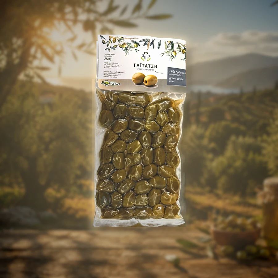 Măsline verzi fără sâmbure 250 g