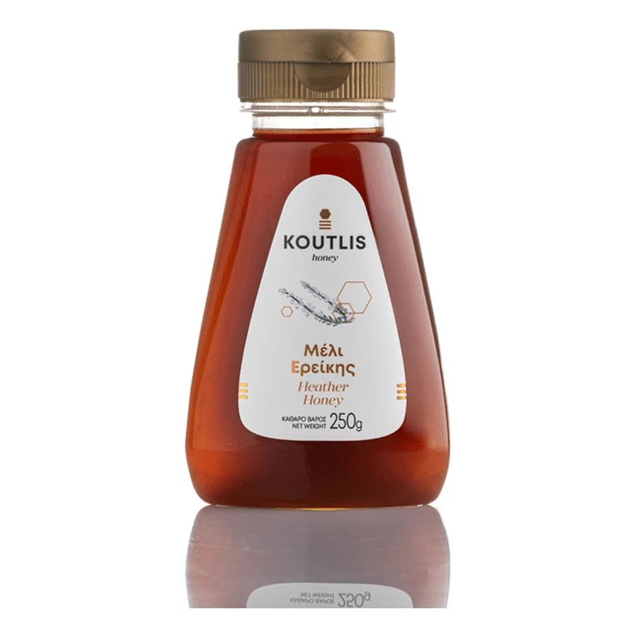 Miere de iarbă-neagră Koutlis 250 g — flacon dozator