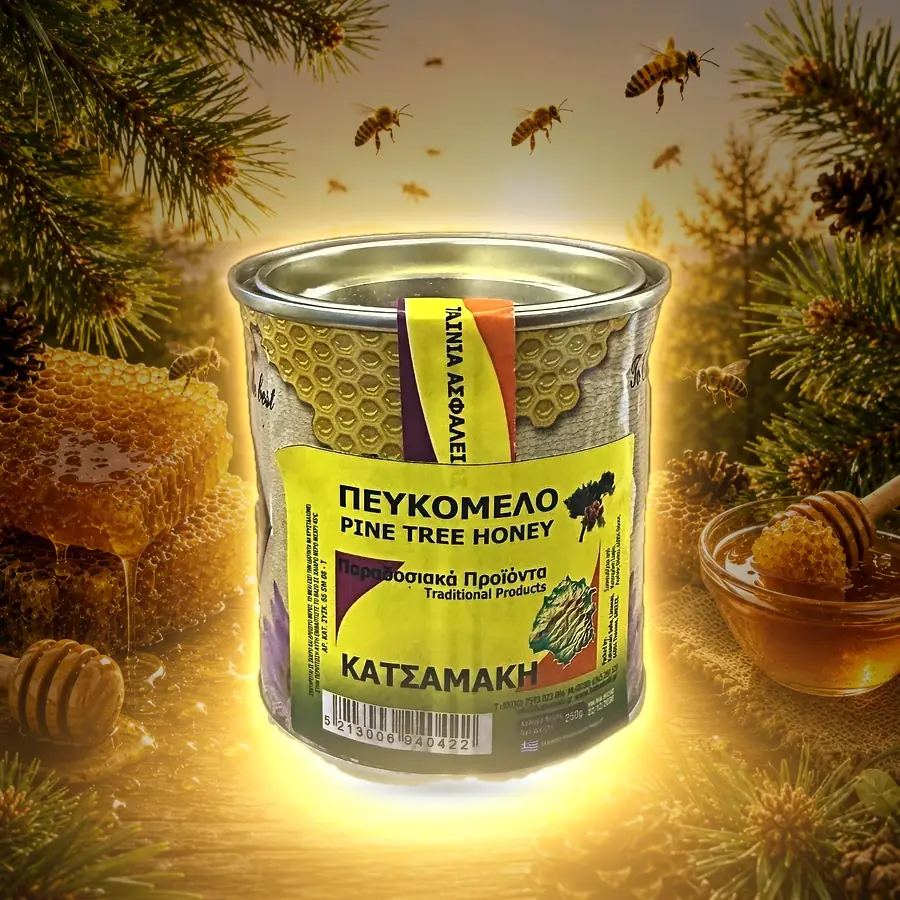Miere de pin 250 g (ambalaj metalic)