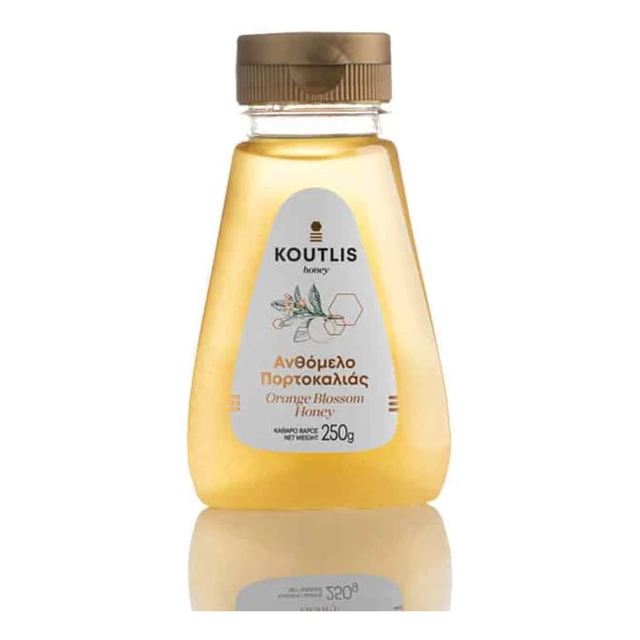 Miere de flori de portocal Koutlis 250 g — flacon dozator