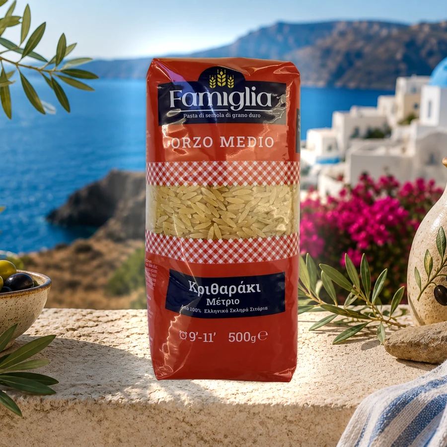 Orzo grecesc Famiglia, mediu 500 g
