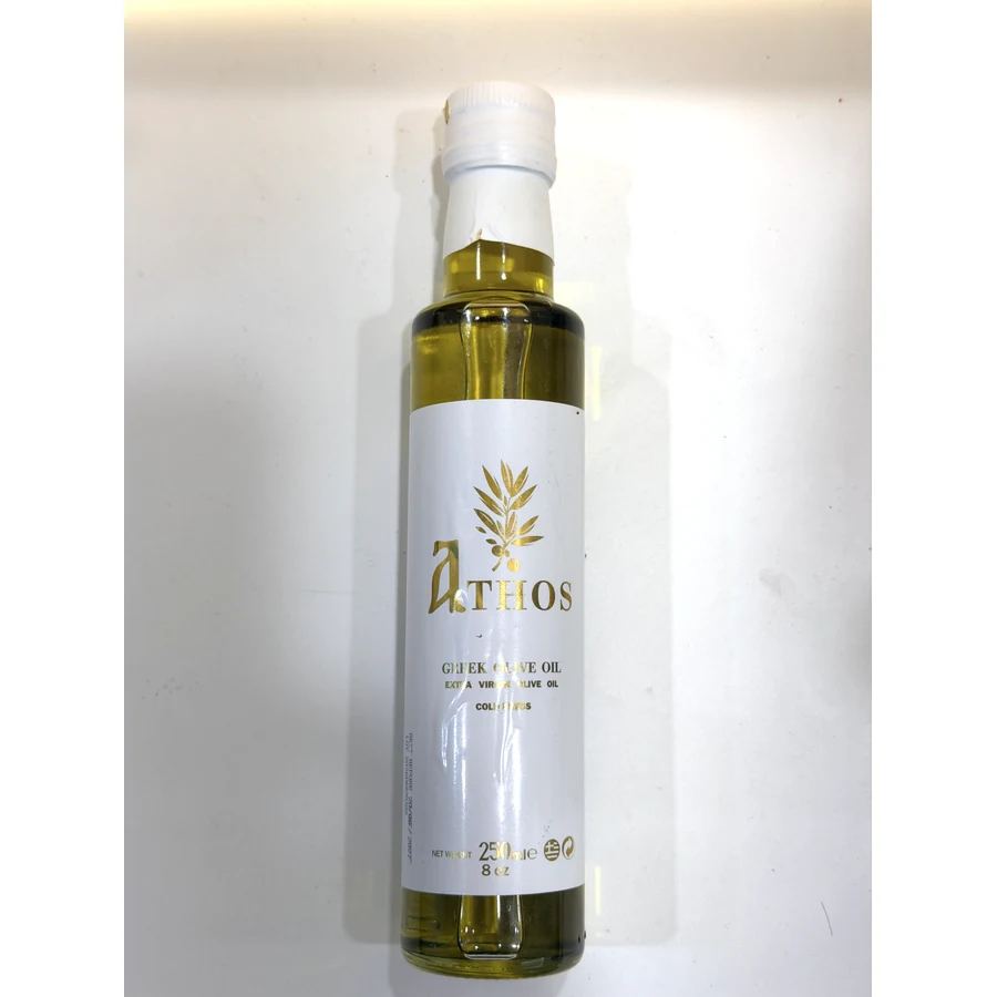 Ulei de măsline extravirgin Athos 250 ml (sticlă)