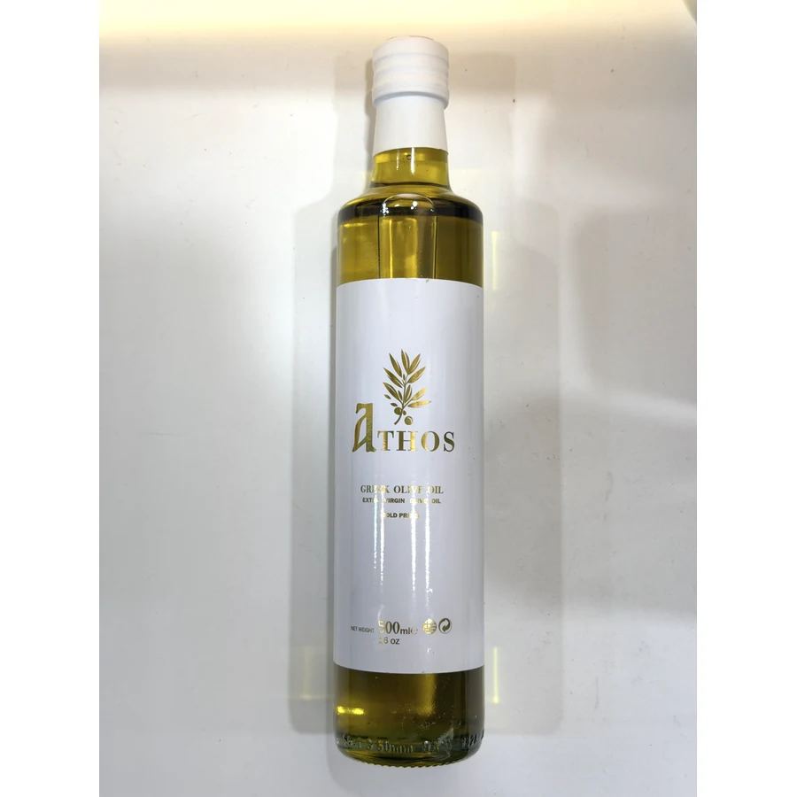 Ulei de măsline extravirgin Athos 500 ml (sticlă)