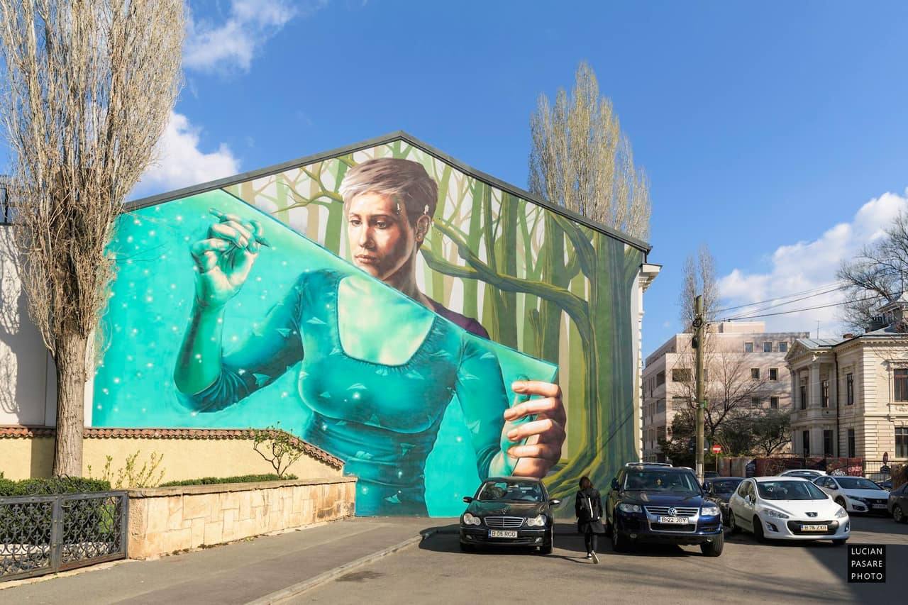 Arta stradală din București: orașul citit pe ziduri